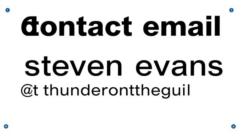 contact email steven evans thunderonthegulf