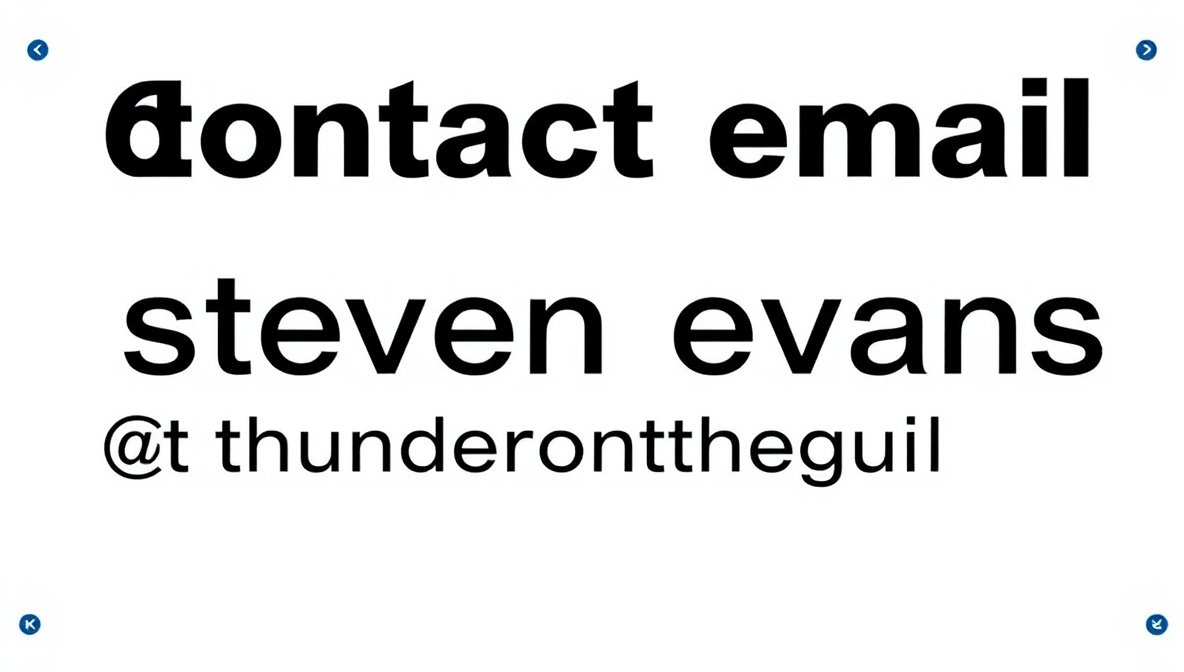 contact email steven evans thunderonthegulf
