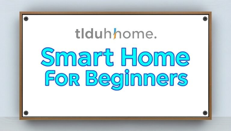 smart home for beginners tlduhome